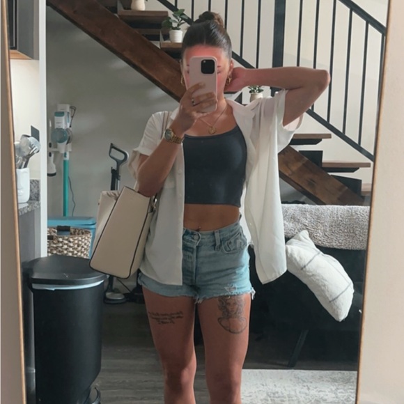 Women’s Levi’s 501 Shorts - size 24 - Picture 6 of 7